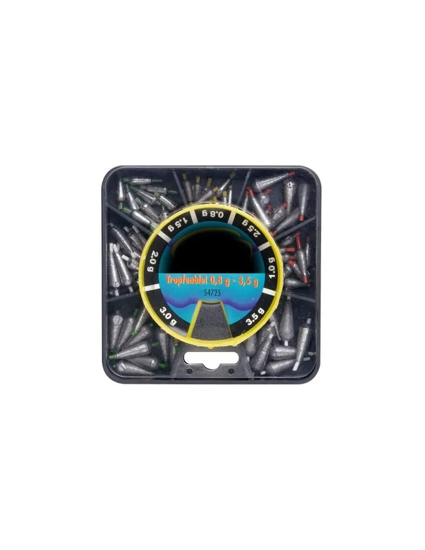 Set Plumbi Picatura Champion ll, 1-5gr, 62buc - Calitate superioară