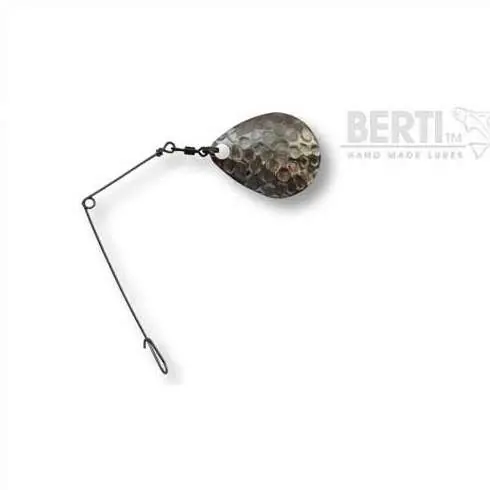 Promoție | Bertilure Spinnerbait cu agrafa Colorado 3, Culoare Nickel