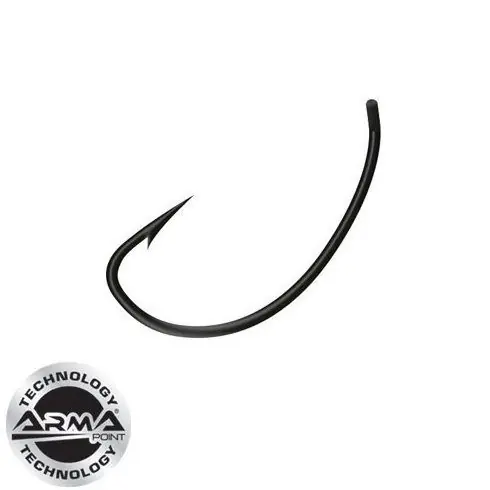 Carlige Fox Edges Armapoint Curve Shank Medium nr.4 | Produs recomandat