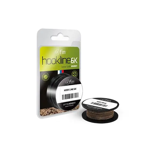 Noutate - Fir textil Delphin Hookline 6K Muddy 35lb