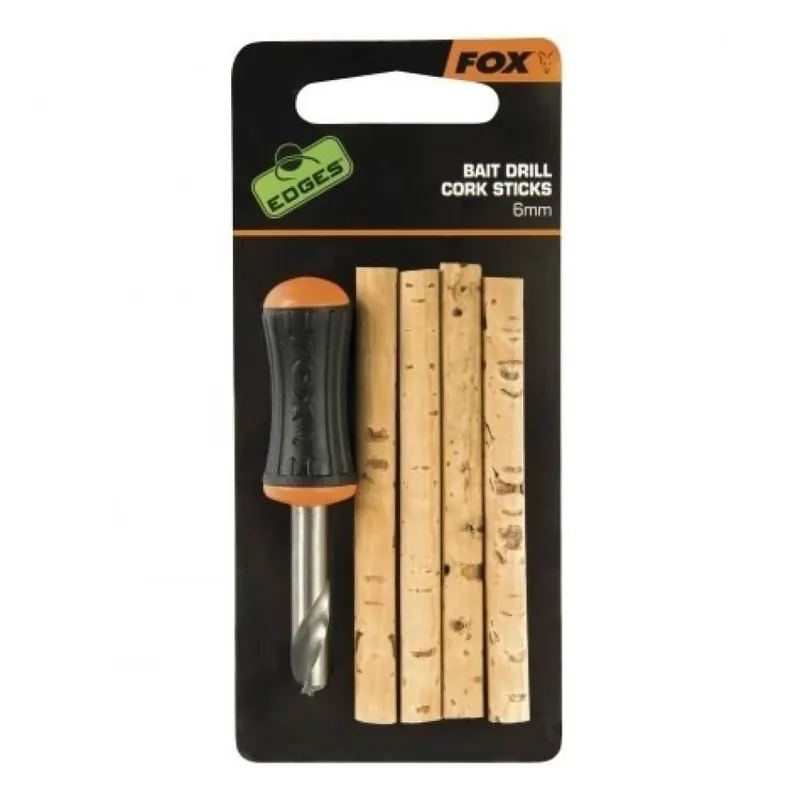 Set Fox Edges Bait Drill & Cork Sticks - Ofertă avantajoasă
