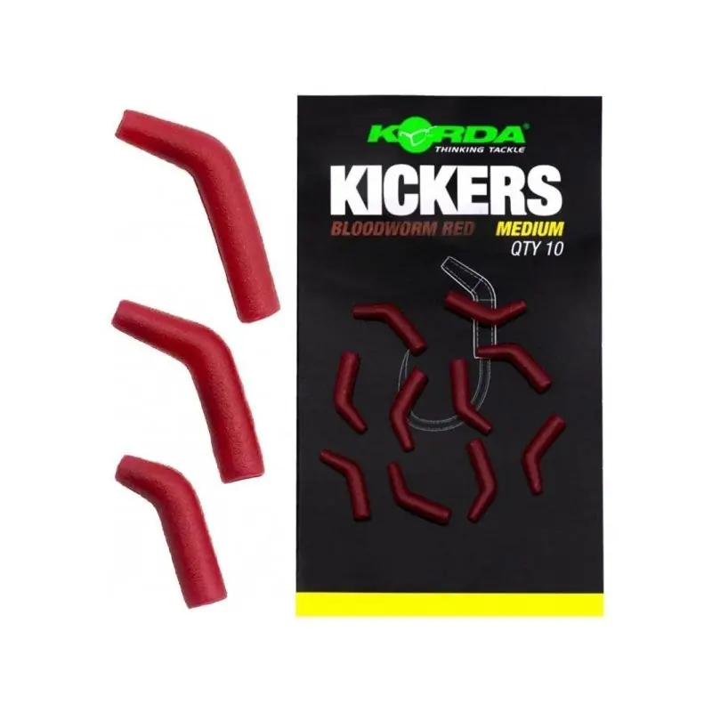 Line aligner Korda Kickers Bloodworm Red, Medium - Ofertă flash