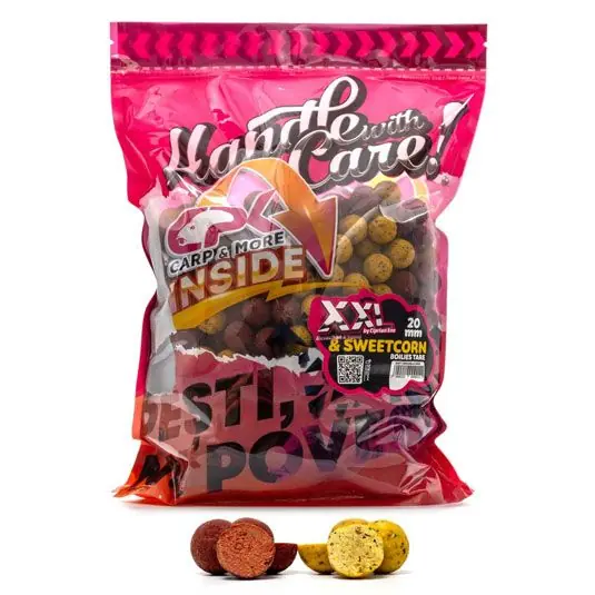 Preț special - Boilies CPK XXL + Sweetcorn, 20mm, 3kg